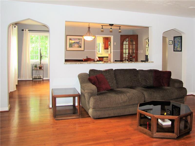 1940 Wallace Road Allison Park, PA 15101 - Photo 6 of 21 LIVING ROOM OPEN TO DINING ROOM
