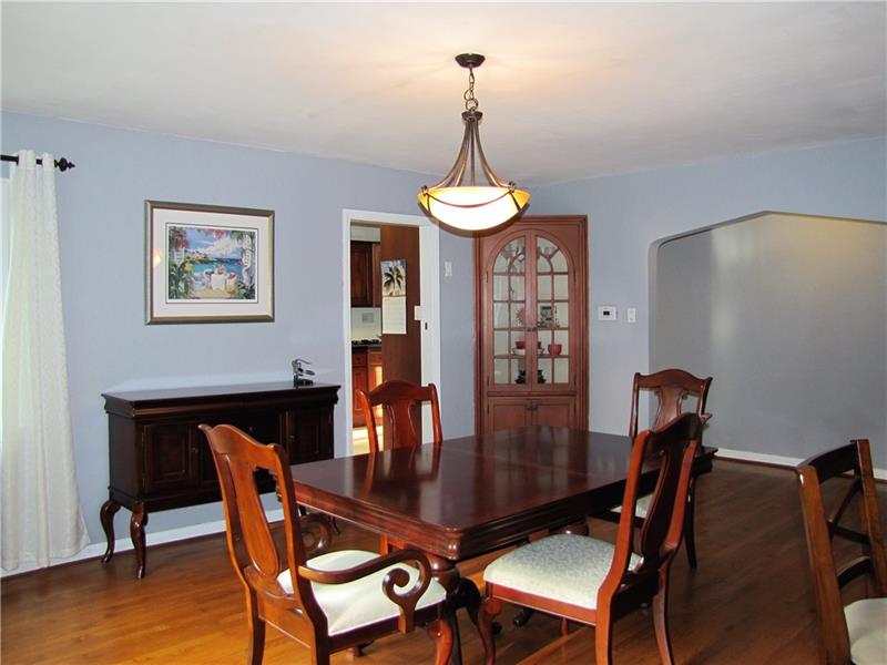 1940 Wallace Road Allison Park, PA 15101 - Photo 7 of 21 CUSTOM BUILT IN CHINA CLOSET AND HARDWOOD FLOORS