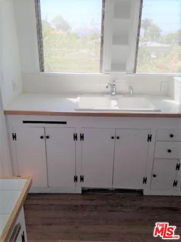 a view of a terrace with sitting area