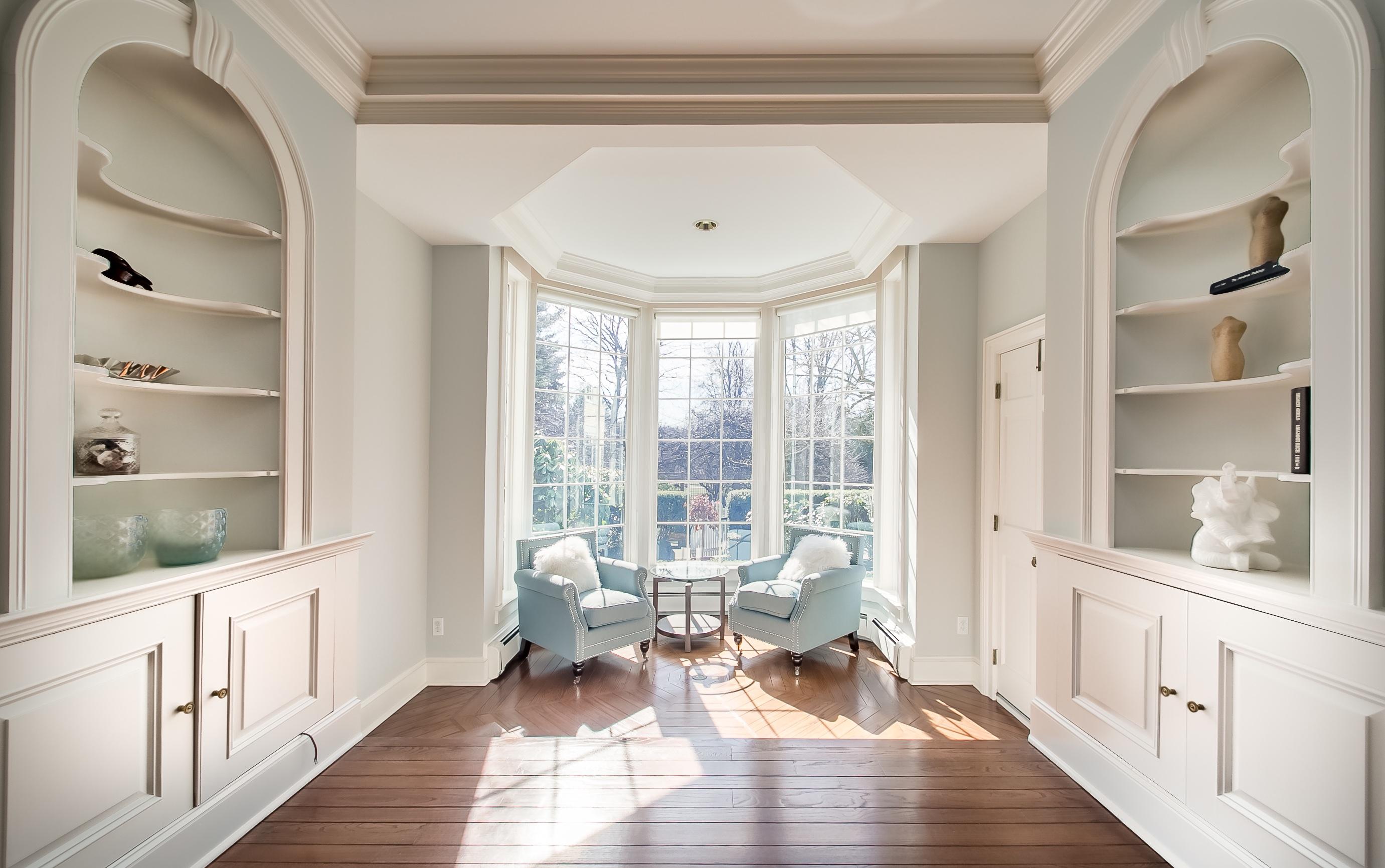 Undisclosed Address Wilton, CT 06897 - Photo 10 of 30 a living room with furniture and a large window