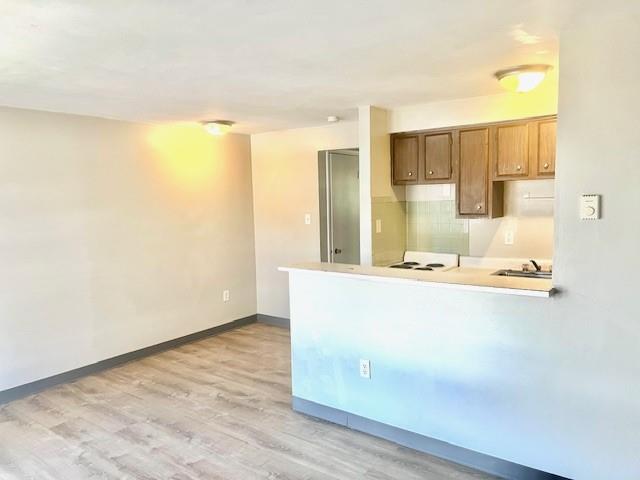 618 Union Street California, PA 15419 - Photo 9 of 10 a view of kitchen with wooden floor