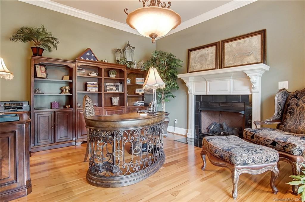556 Medora Lane Fort Mill, SC 29708 - Photo 6 of 47 a living room with furniture and a fireplace