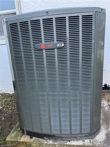 a view of a room with windows