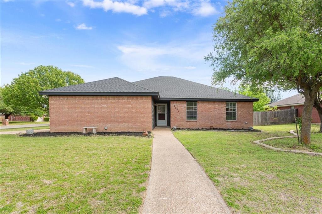 10817 Lilry Road Waco, TX 76708 - Photo 1 of 27 View of front of home featuring brick siding and a shingled roof