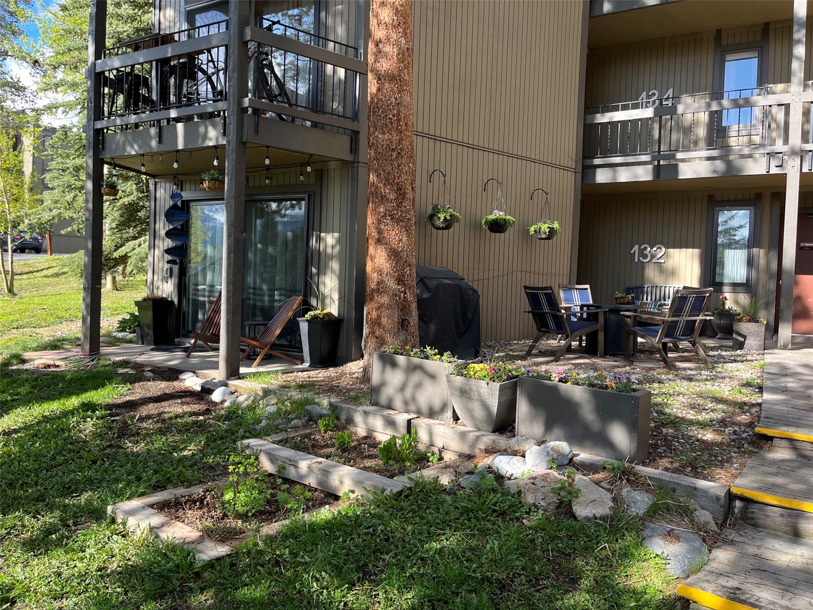 1161 Ski Hill Road, Unit 132 Breckenridge, CO 80424 - Photo 1 of 1 a view of a house with a patio