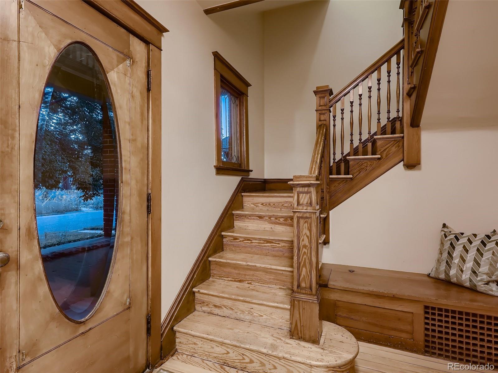 3548 Decatur Street Denver, CO 80211 - Photo 4 of 40 a view of entryway and hall with wooden floor