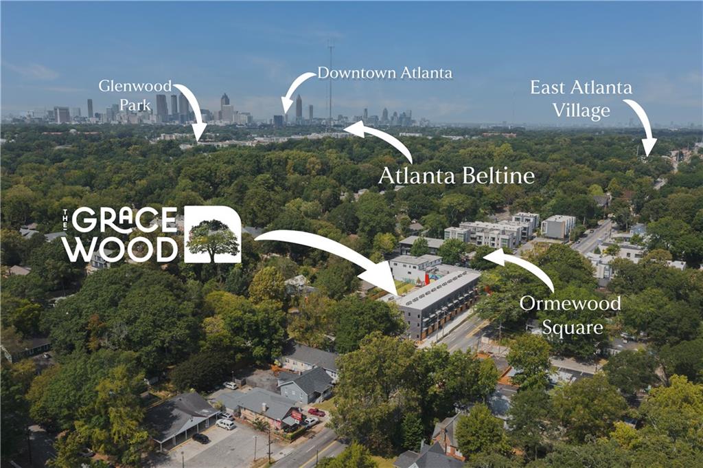 1160 Gracewood Avenue Southeast, Unit 111 Atlanta, GA 30316 - Photo 6 of 38 a sign that is sitting on a wooden wall