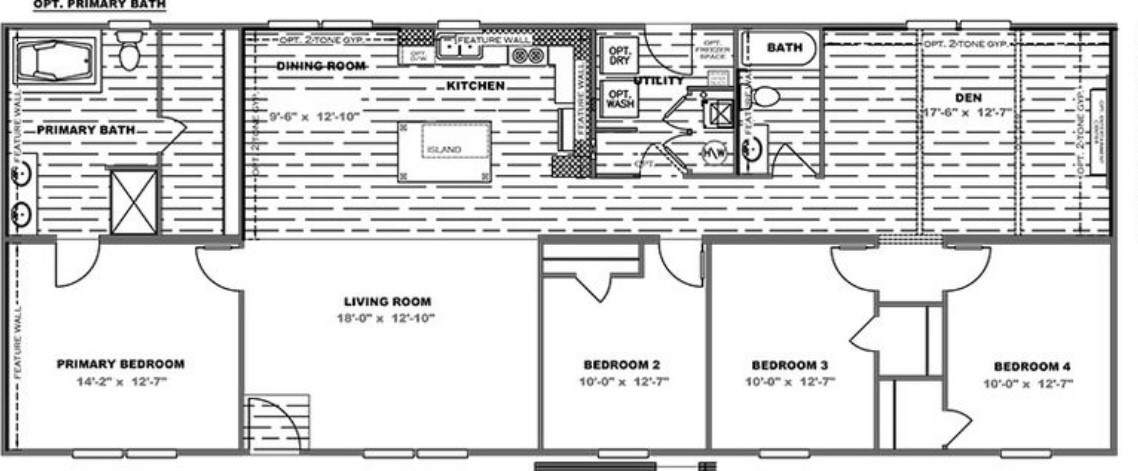 429 Gibson Road Anderson, SC 29625 - Photo 32 of 32 429 Gibson Floorplan