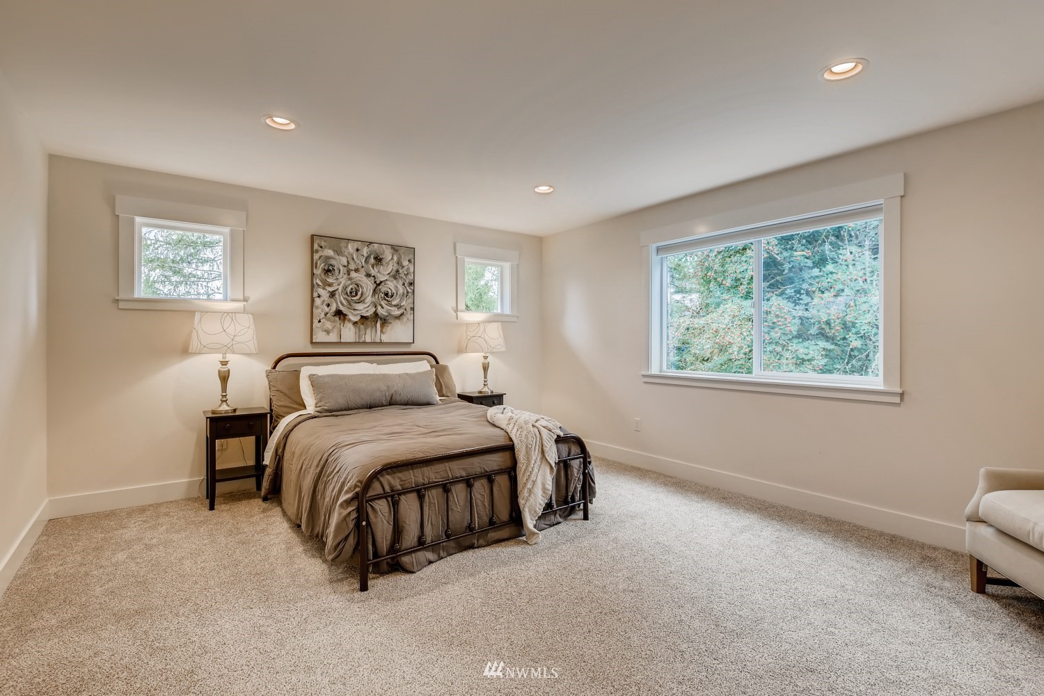 28313 Florence Acres Road Monroe, WA 98272 - Photo 11 of 27 a spacious bedroom with a bed and a window