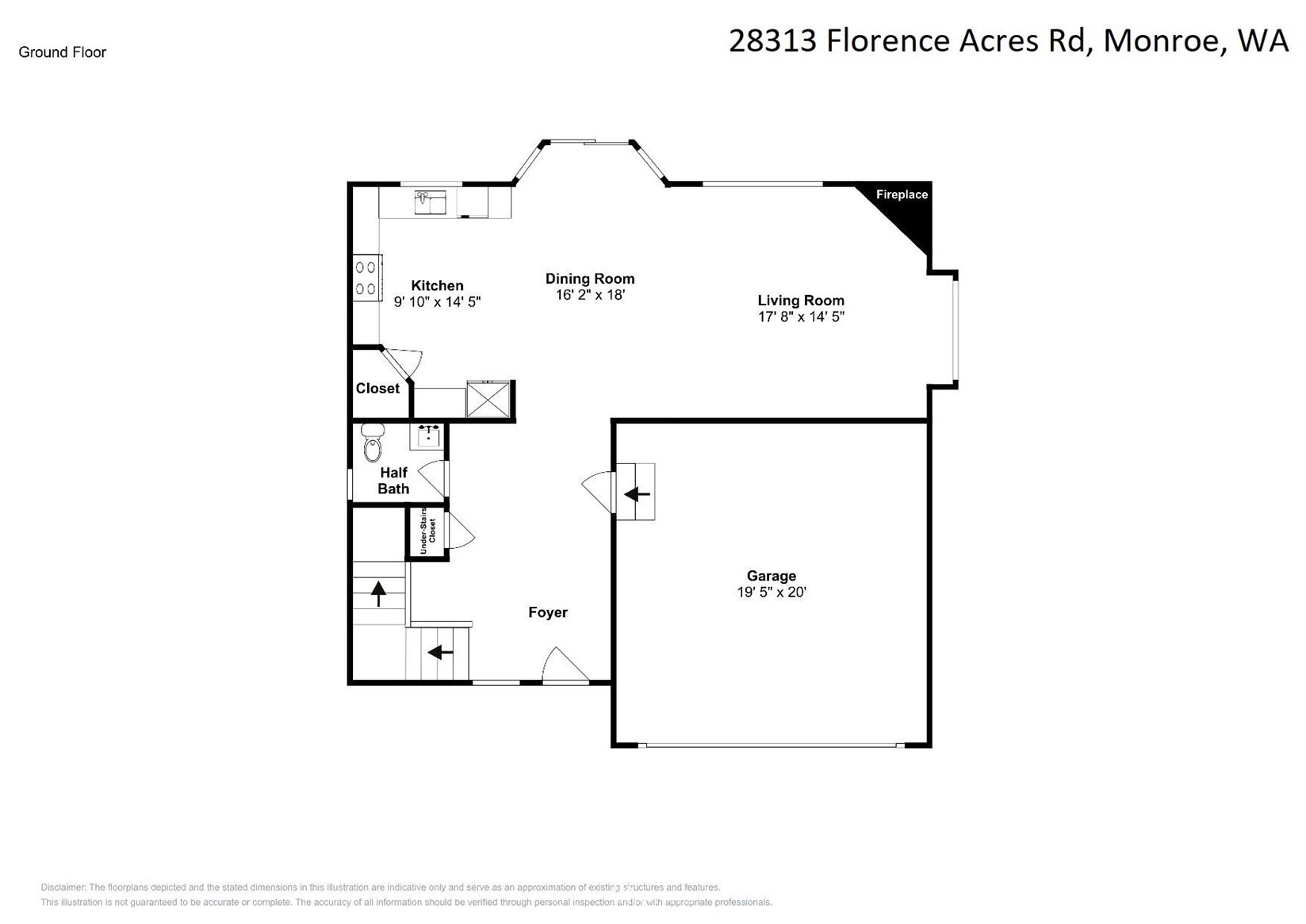 28313 Florence Acres Road Monroe, WA 98272 - Photo 21 of 27 a picture of a floor plan