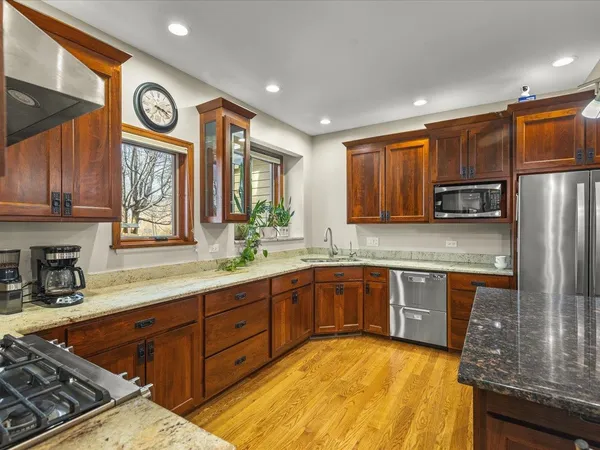 a bathroom with a shower and a toilet