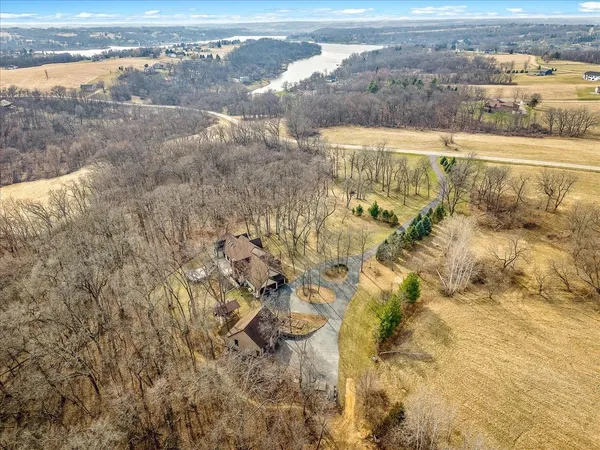 a front view of a house with a ocean view