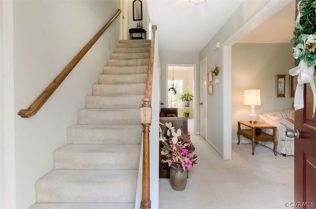624 Fennimore Road Midlothian, VA 23114 - Photo 8 of 28 a view of entryway and hall