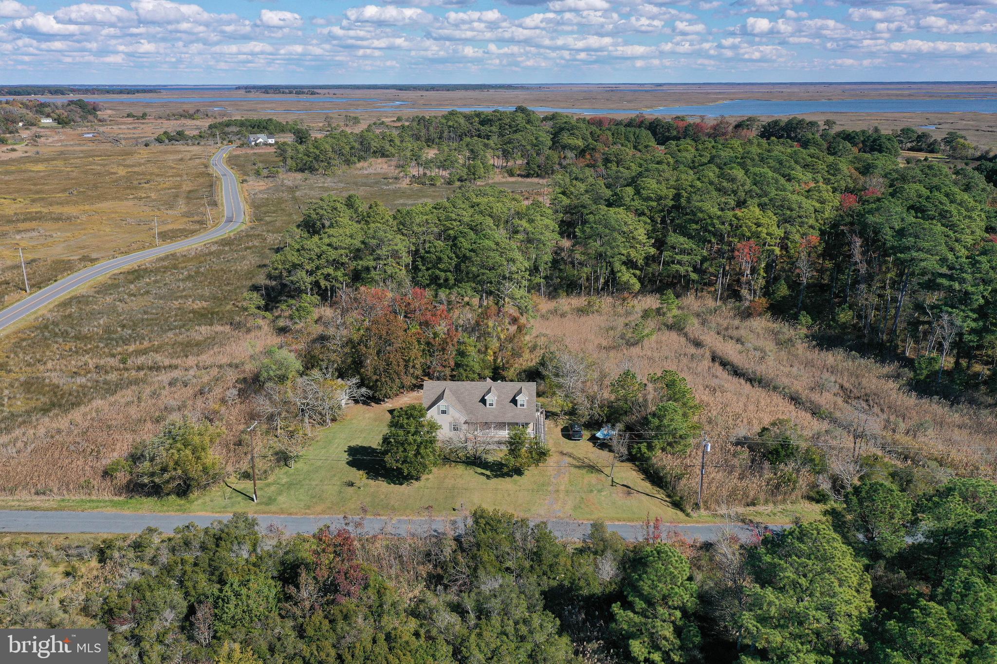 23290 Custom House Road Deal Island, MD 21821 - Photo 3 of 64 Aerial view to showcase surrounding tranquility!