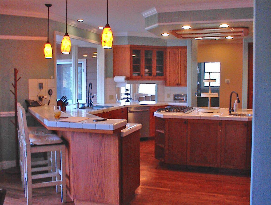 45483 Sand Creek Road Squaw Valley, CA 93675 - Photo 27 of 80 a kitchen with a sink cabinets and wooden floor