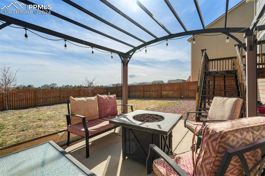 11305 Avena Road Peyton, CO 80831 - Photo 45 of 47 a view of sitting space with furniture