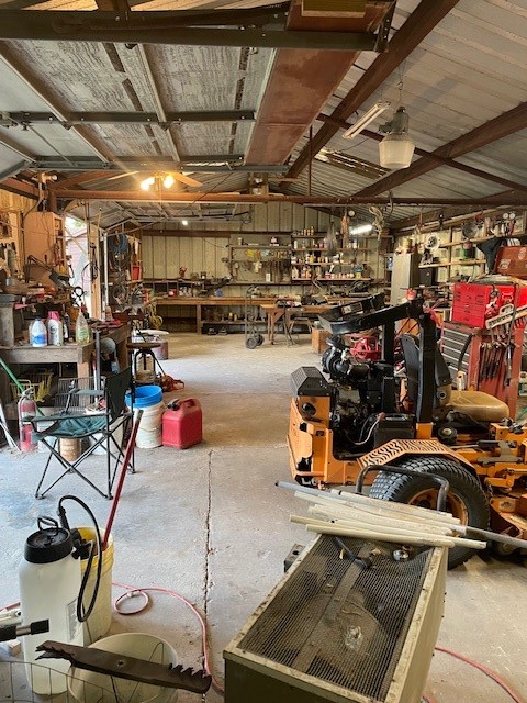 7339 Lewiston Street Houston, TX 77049 - Photo 22 of 23 a view of a room with gym equipment