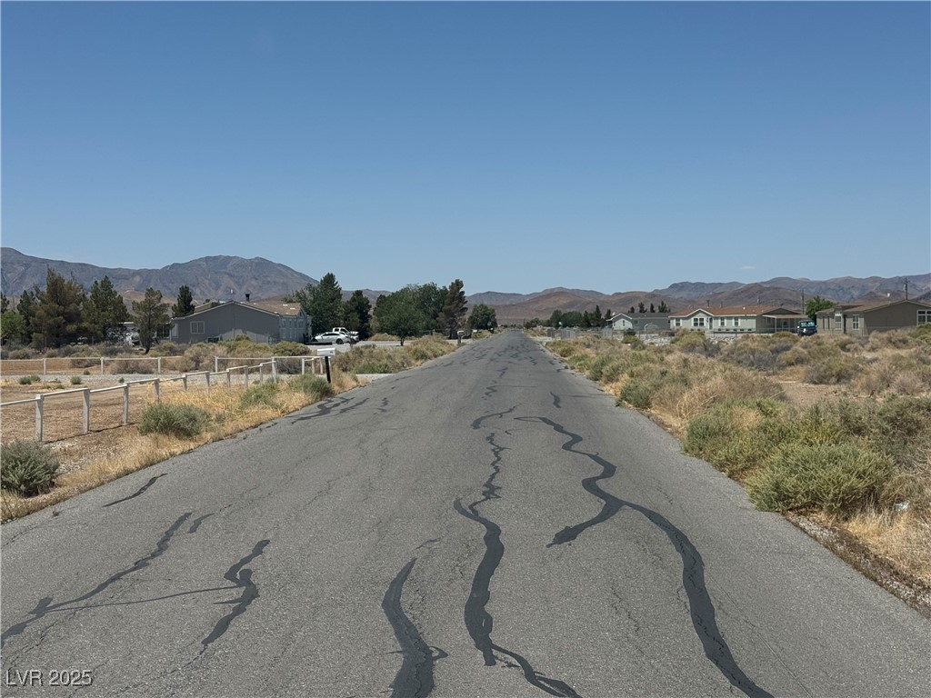 3260 West Wilson Road Pahrump, NV 89048 - Photo 4 of 4 View of asphalt street with a mountain view