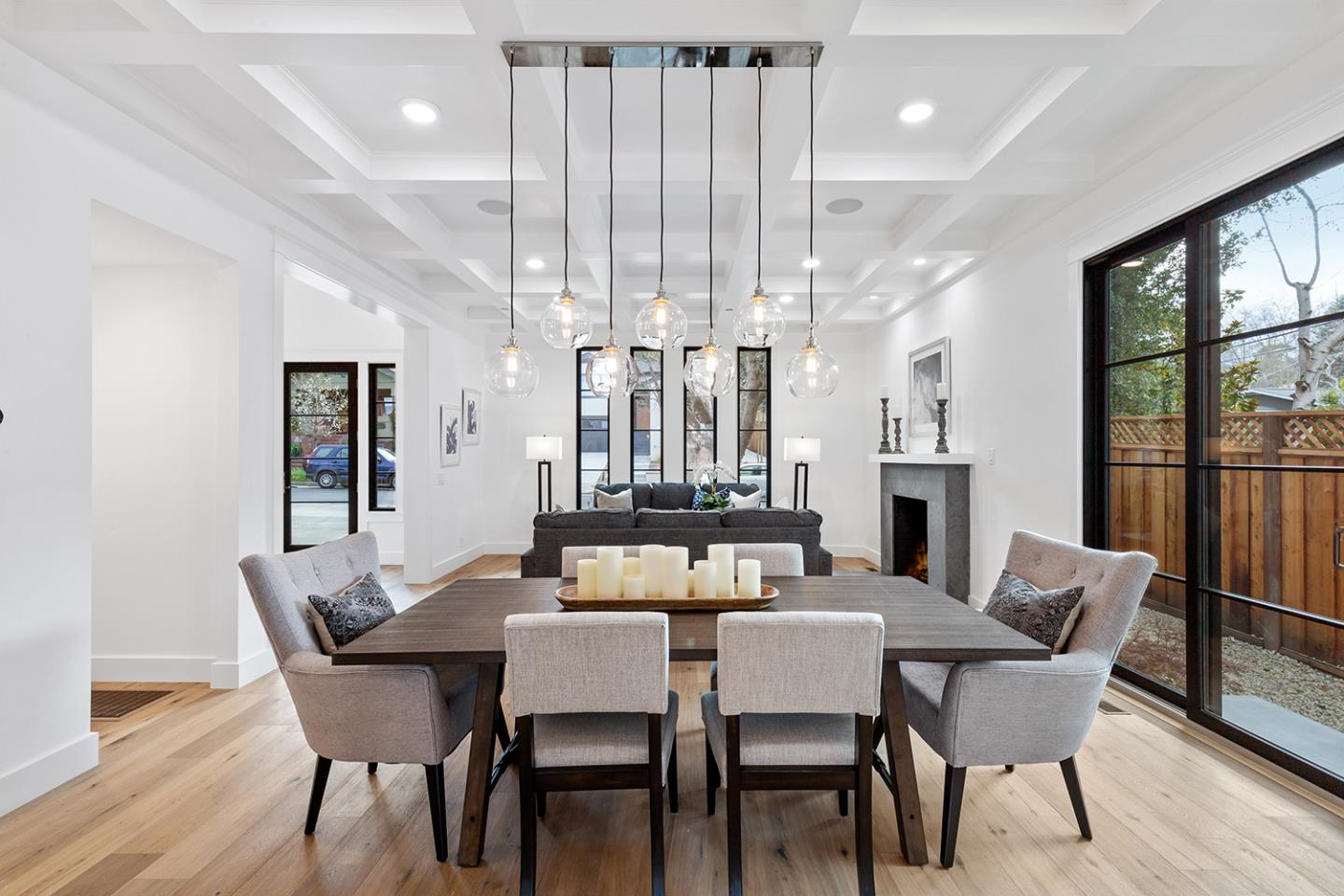 1324 Castillo Avenue Burlingame, CA 94010 - Photo 11 of 50 a view of a a dining room with furniture window and wooden floor