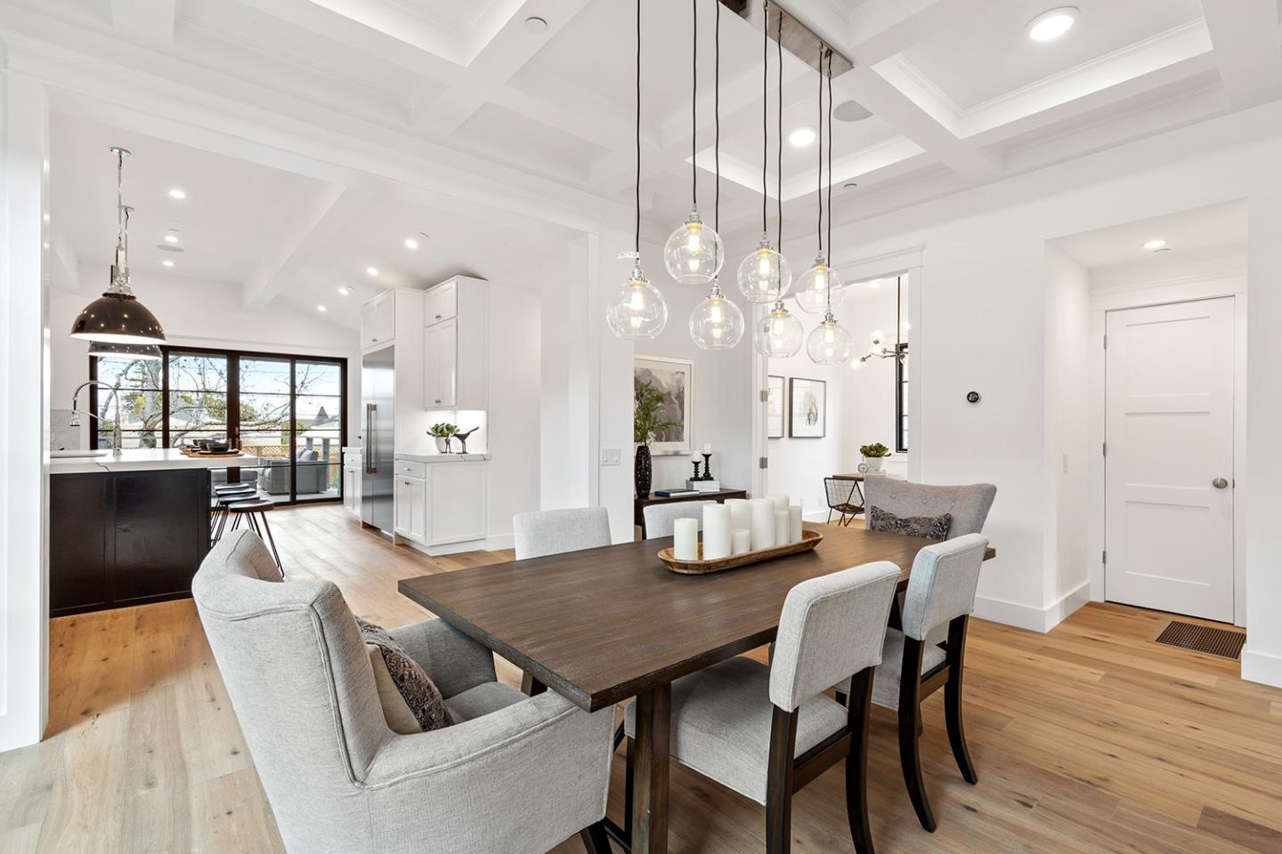 1324 Castillo Avenue Burlingame, CA 94010 - Photo 15 of 50 a view of a dining room with furniture and wooden floor