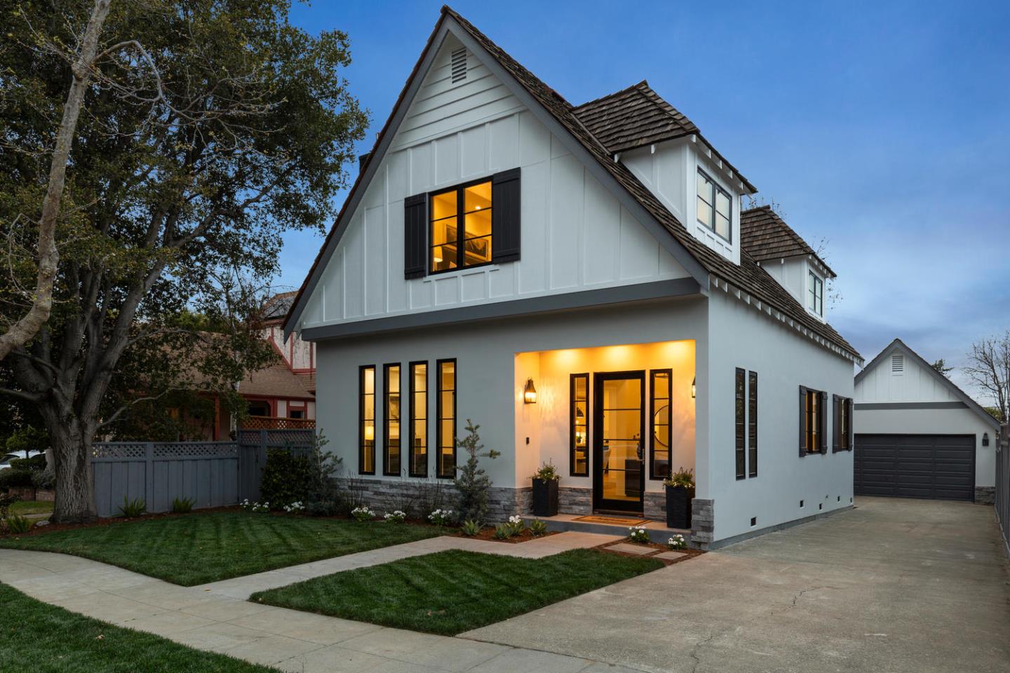 1324 Castillo Avenue Burlingame, CA 94010 - Photo 2 of 50 a front view of a house with a yard