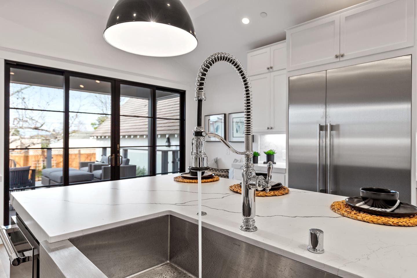 1324 Castillo Avenue Burlingame, CA 94010 - Photo 22 of 50 a kitchen with a sink appliances and a counter top space
