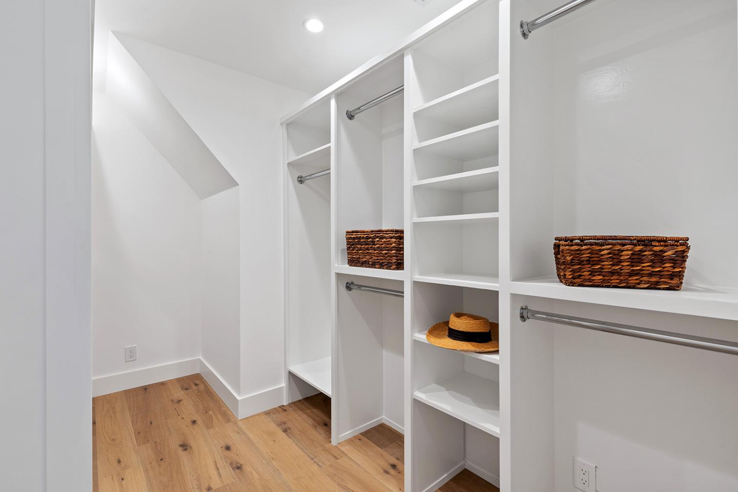 1324 Castillo Avenue Burlingame, CA 94010 - Photo 33 of 50 a view of walk in closet with clothes and shoes