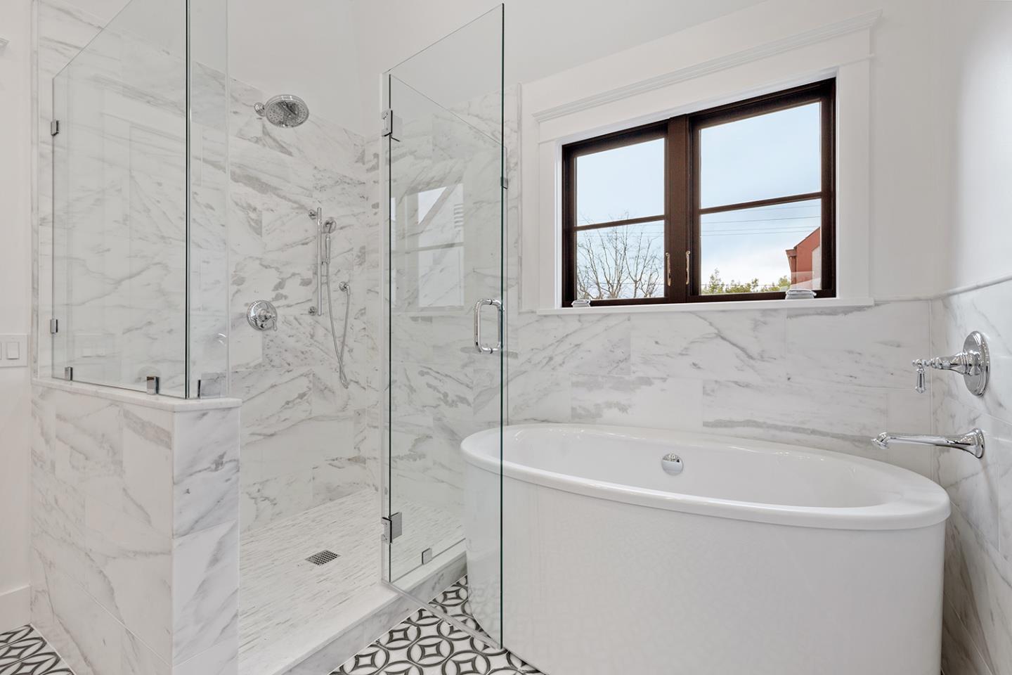 1324 Castillo Avenue Burlingame, CA 94010 - Photo 36 of 50 a white bath tub sitting next to a window