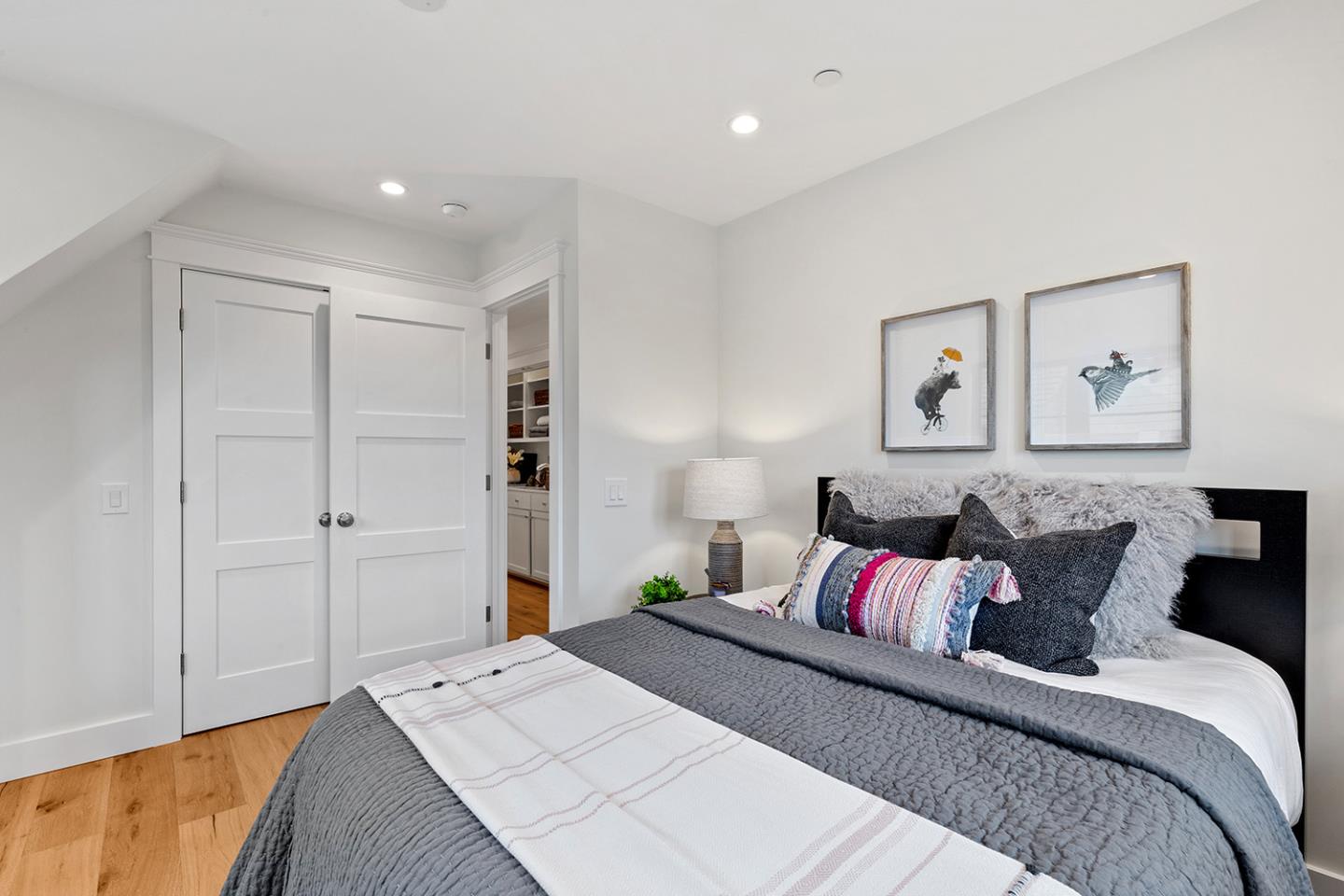 1324 Castillo Avenue Burlingame, CA 94010 - Photo 45 of 50 a bedroom with a bed and a couch