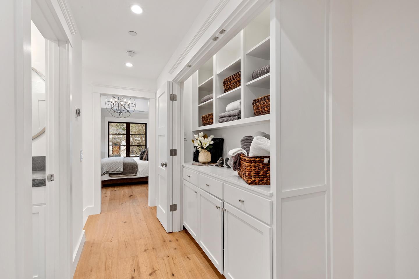 1324 Castillo Avenue Burlingame, CA 94010 - Photo 46 of 50 a kitchen with a refrigerator and white cabinets