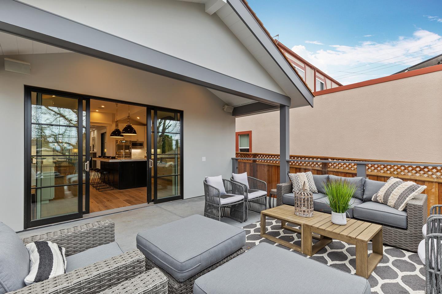 1324 Castillo Avenue Burlingame, CA 94010 - Photo 48 of 50 a living room with furniture and a rug