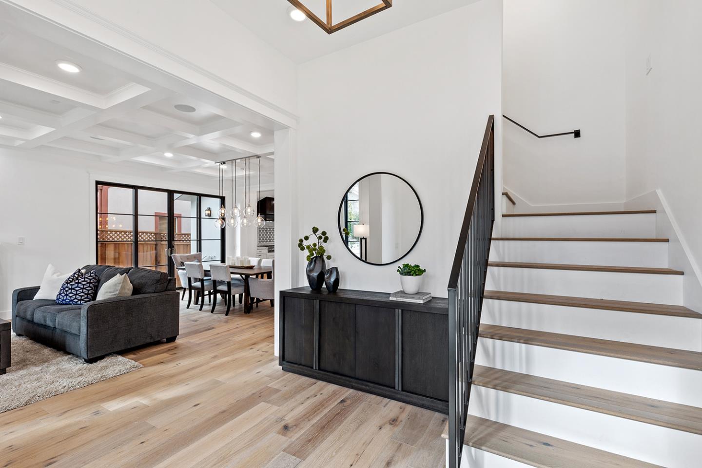 1324 Castillo Avenue Burlingame, CA 94010 - Photo 5 of 50 a living room with furniture a flat screen tv and wooden floor