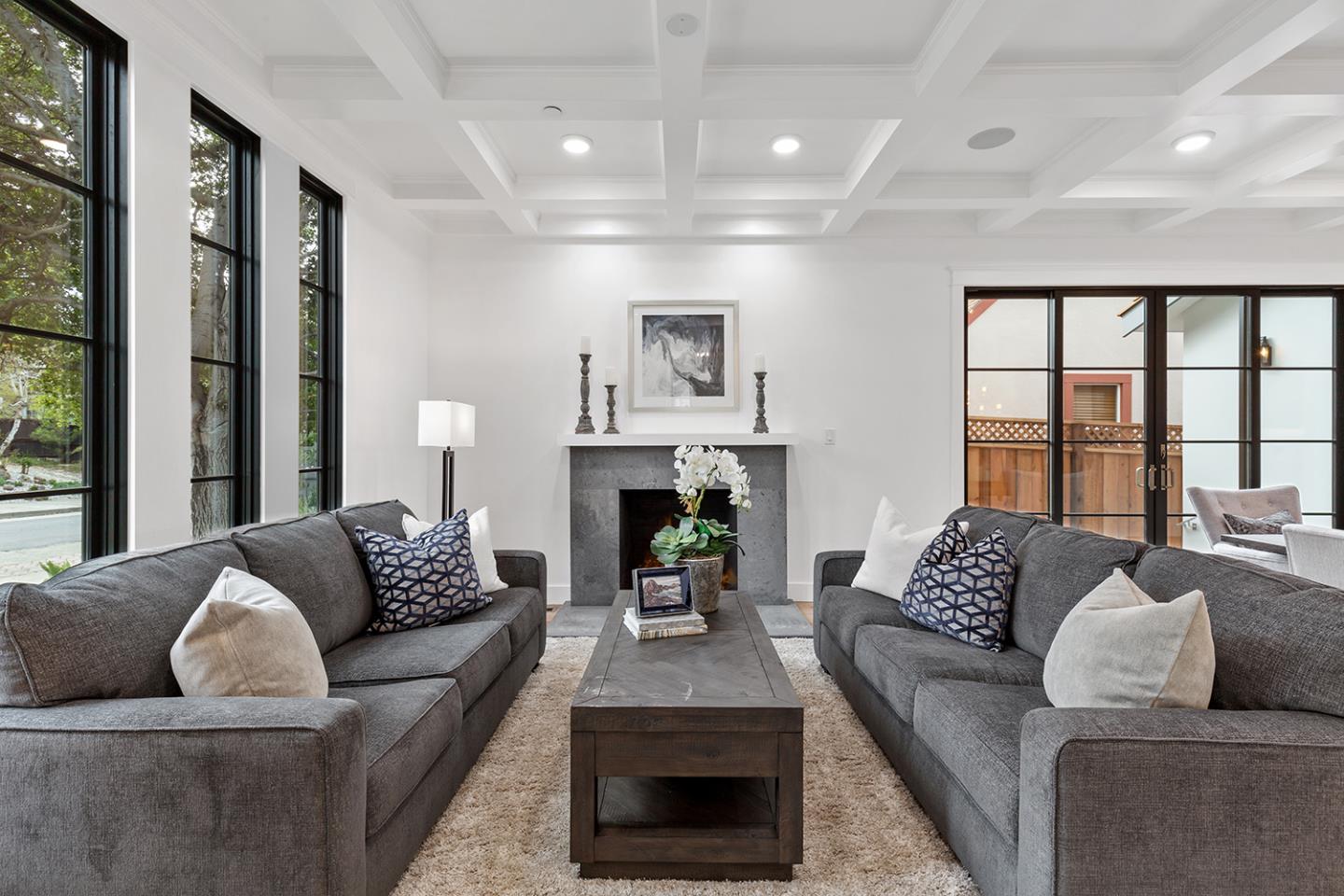 1324 Castillo Avenue Burlingame, CA 94010 - Photo 8 of 50 a living room with furniture and a fireplace