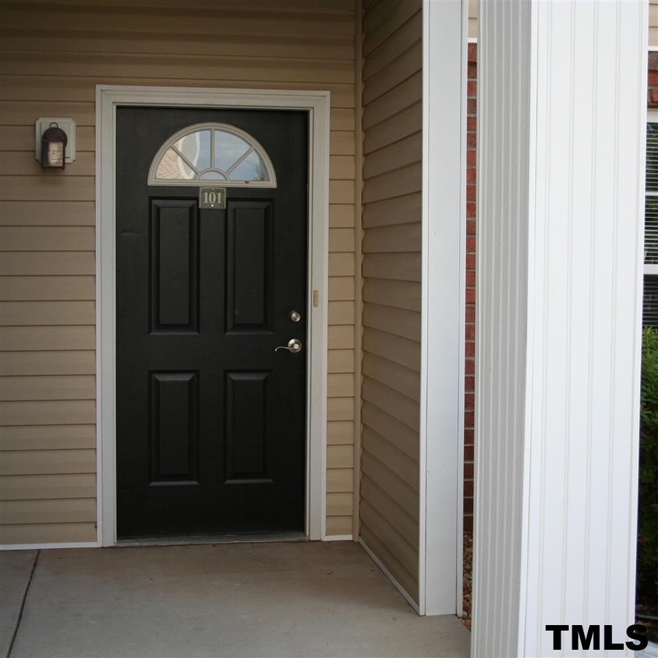 2500 Huntscroft Lane, Unit 101 Raleigh, NC 27617 - Photo 3 of 22 a view of a entryway door