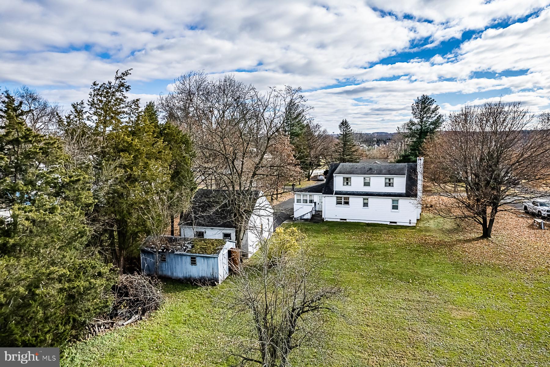 118 Orchard Road Perkasie, PA 18944 - Photo 34 of 34 Aerial View of back yard