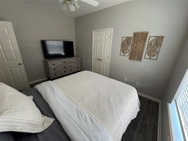 a view of a walk in closet