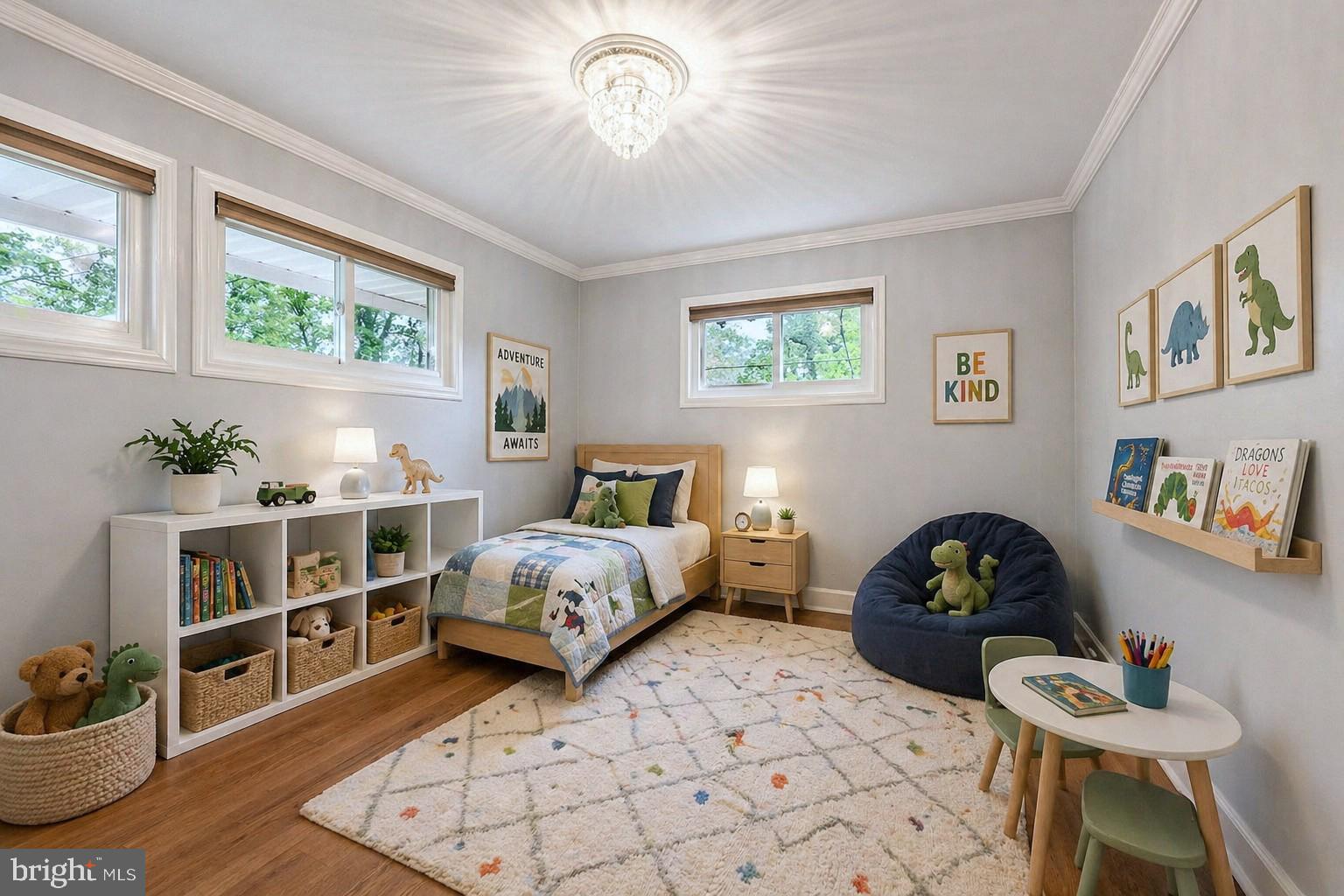 5807 Accomac Street Springfield, VA 22150 - Photo 11 of 50 a bedroom with furniture and a window
