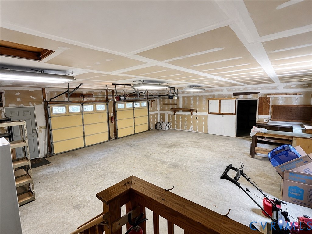 2229 Texas School Road Wingina, VA 24599 - Photo 17 of 22 Large oversized two car garage with adjoining stor