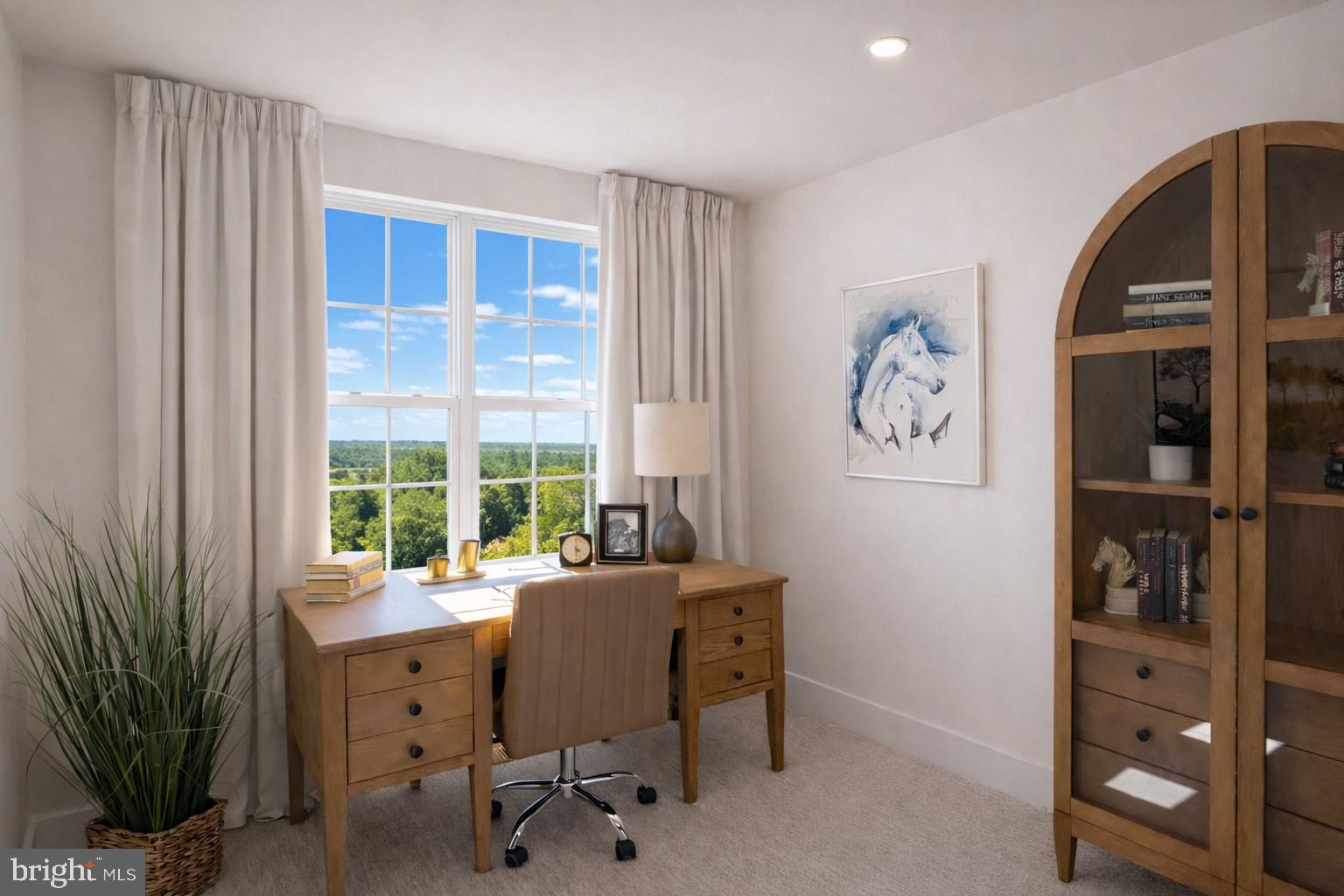 7 Little Pond Drive Laurel Springs, NJ 08021 - Photo 22 of 26 a view of a workspace with furniture and a window