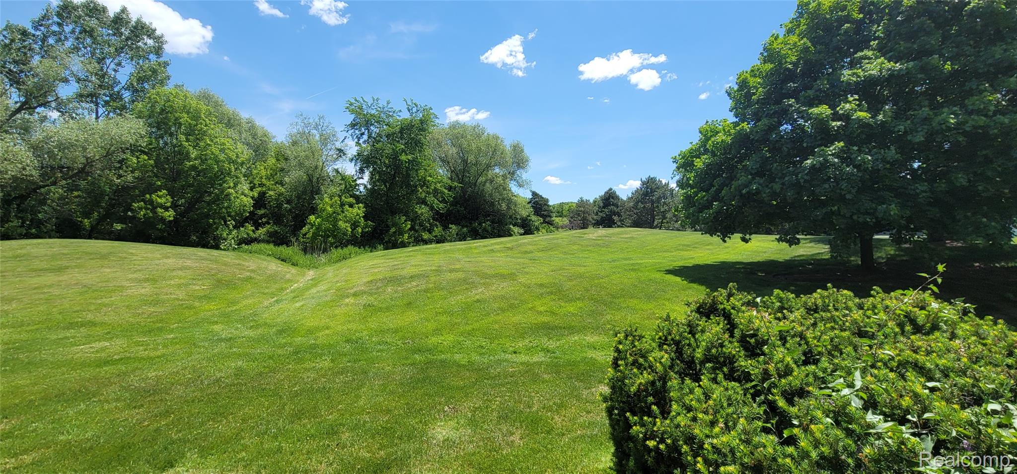 2237 Siboney Court, Unit 53 Rochester, MI 48309 - Photo 2 of 21 Expansive grassy terrain featuring a gentle slope and mature trees