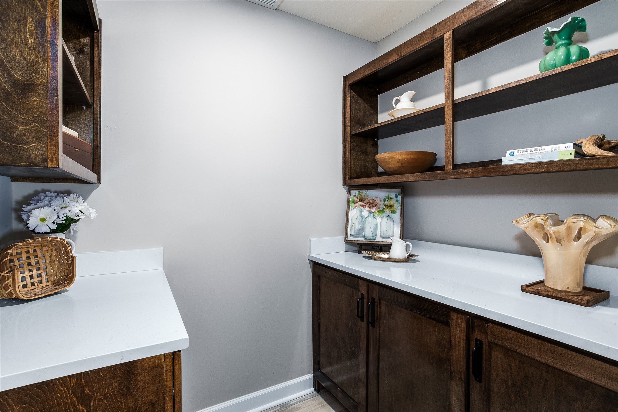 28175 Hammock Road Hilliard, FL 32046 - Photo 11 of 33 a kitchen with a sink a cabinets and wooden floor