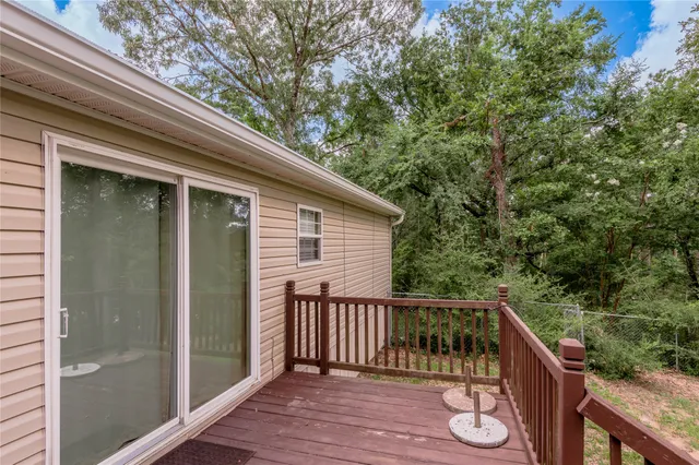 a view of a lake with outdoor space