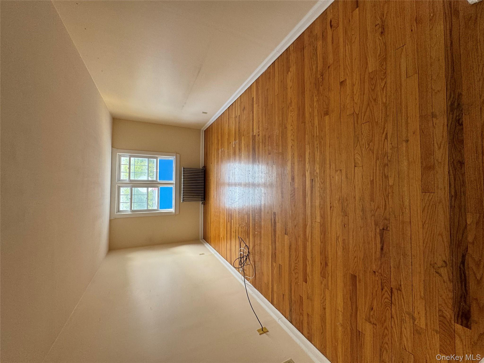 560 State Rte 44 55, Unit D Highland, NY 12528 - Photo 4 of 13 Spare room with light wood-type flooring and radiator heating unit