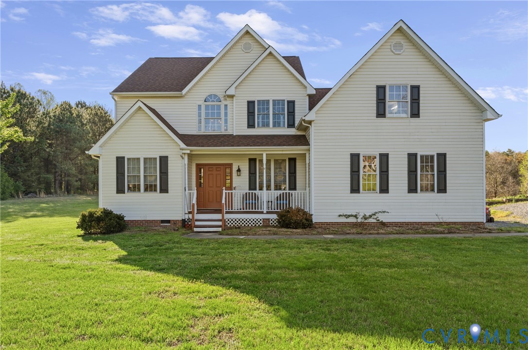 15286 Devonwood Road Montpelier, VA 23192 - Photo 1 of 50 Traditional-style house with covered porch, crawl