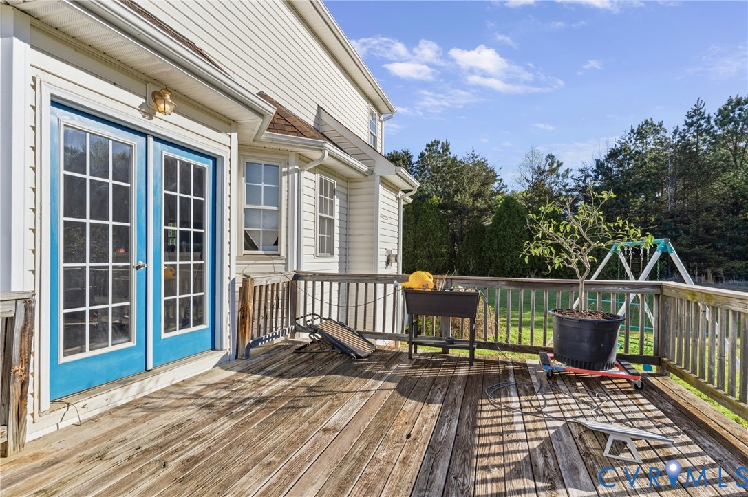 15286 Devonwood Road Montpelier, VA 23192 - Photo 20 of 50 Deck featuring french doors