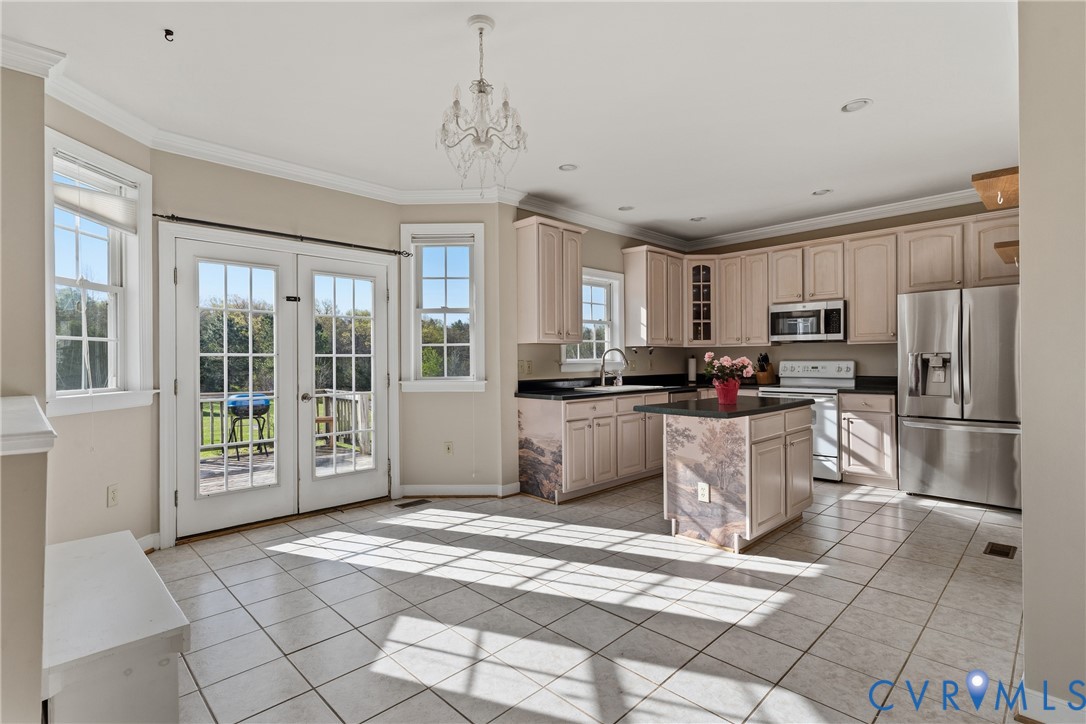 15286 Devonwood Road Montpelier, VA 23192 - Photo 30 of 50 Kitchen featuring stainless steel appliances, orna