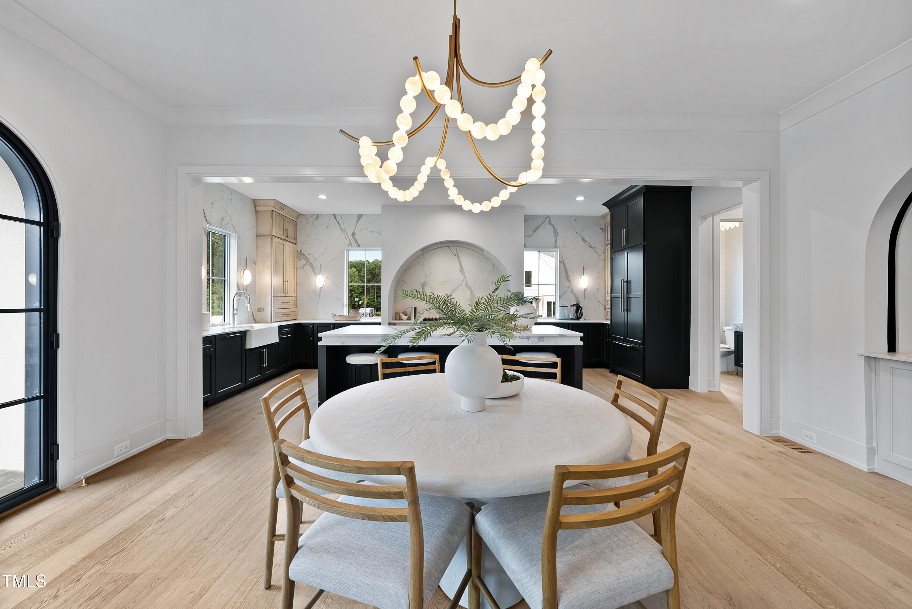 3300 Founding Place Raleigh, NC 27612 - Photo 24 of 100 a view of a dining room with furniture and wooden floor