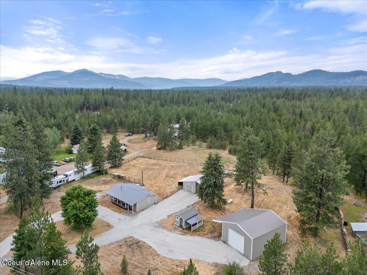 27453 North Ramsey Road Athol, ID 83801 - Photo 6 of 52 06-Aerial front of home