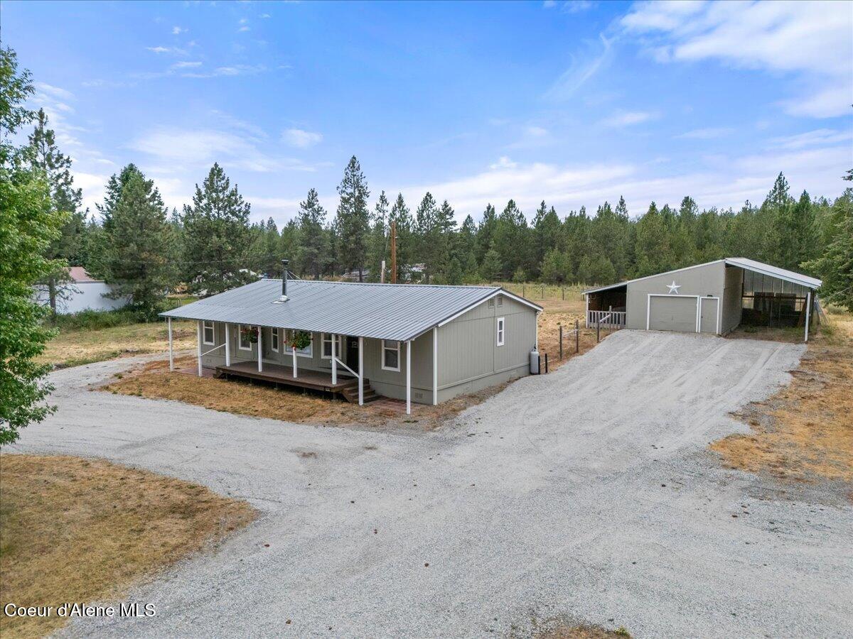 27453 North Ramsey Road Athol, ID 83801 - Photo 7 of 52 07-Aerial front of home