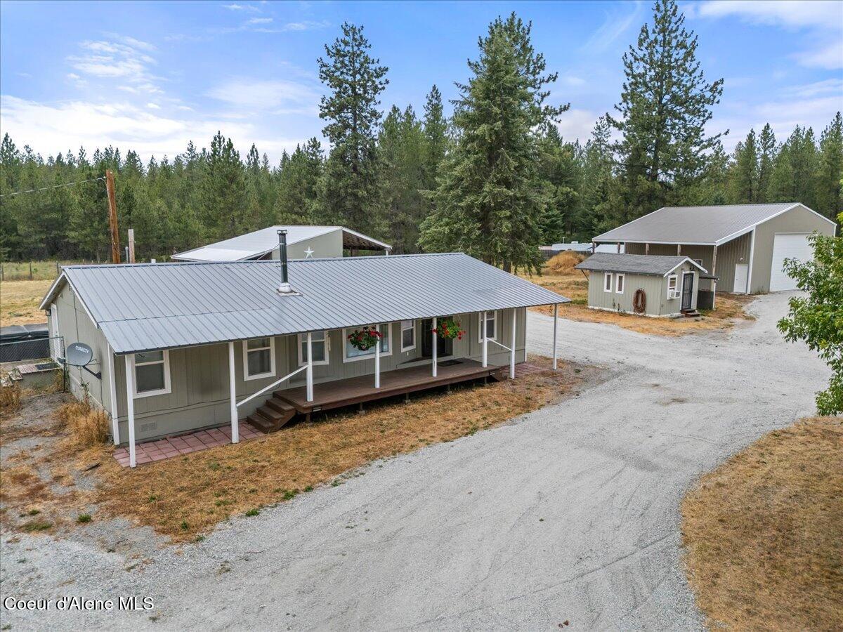 27453 North Ramsey Road Athol, ID 83801 - Photo 8 of 52 08-Aerial front of home